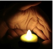 Rechargeable votive candles are safe