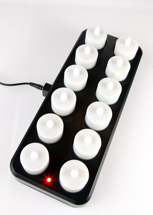 remote controlled rechargeable tea light candles