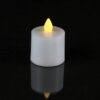 Amber Flameless Rechargeable LED Tea Lights With Remote Control, amber flameless Candles