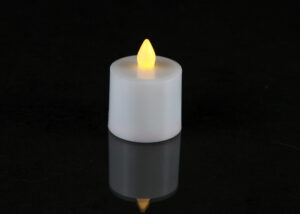 Amber Flameless Rechargeable LED Tea Lights With Remote Control, amber flameless Candles