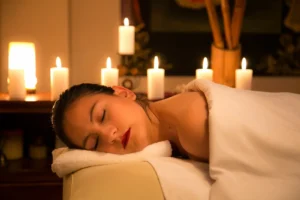 flameless candles for spa